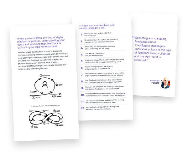 eBook- Untangle The User Feedback knot Pages